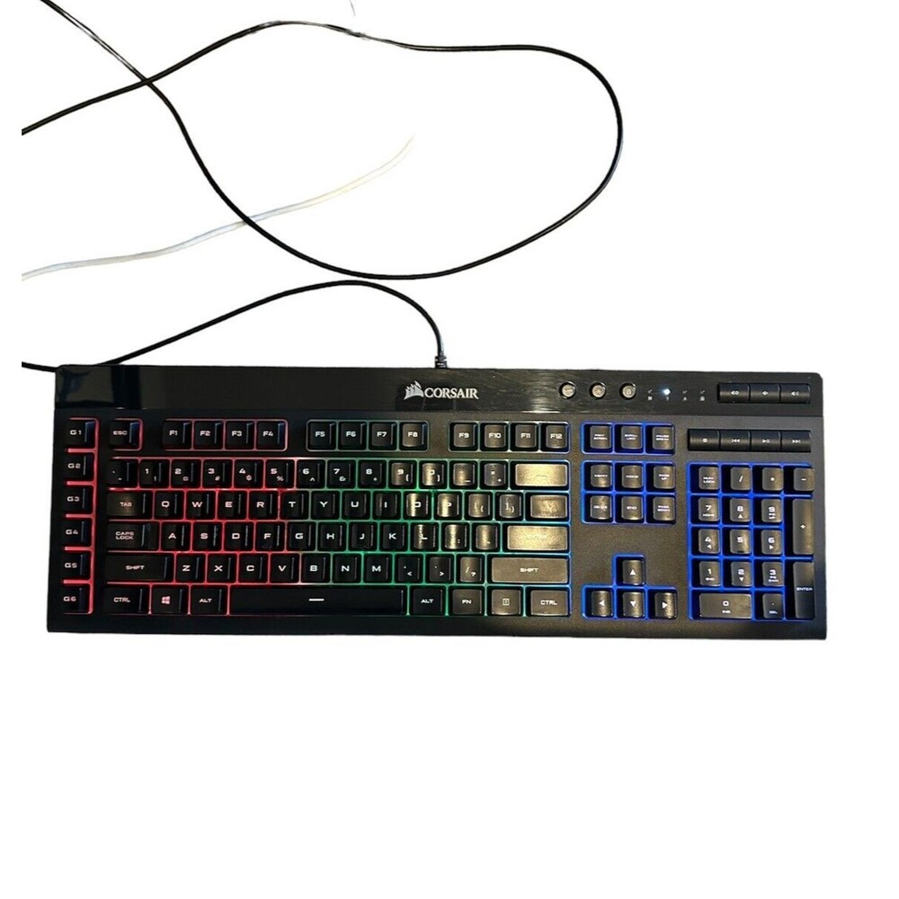 Corsair K55 (CH9206015NA) Wired RGB Backlit USB Keyboard Model RGP0031